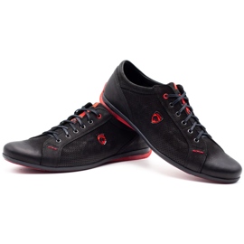Joker Zapatos casuales negros para hombre 295J 7