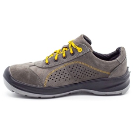 ŁUKPOL Zapatos de trabajo de hombre gris Techwork 1128 1