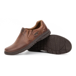 Joker Zapatos de cuero para hombre 507J marrón 4