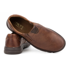 Joker Zapatos de cuero para hombre 507J marrón 5