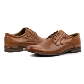 KOMODO Zapatos de vestir hombre piel 850KL marrón 7