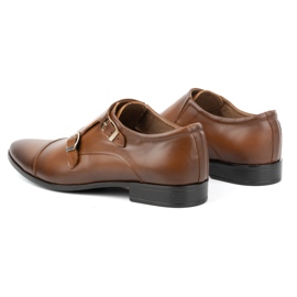 Olivier Zapatos formales de piel Monki 306LU marrón 4