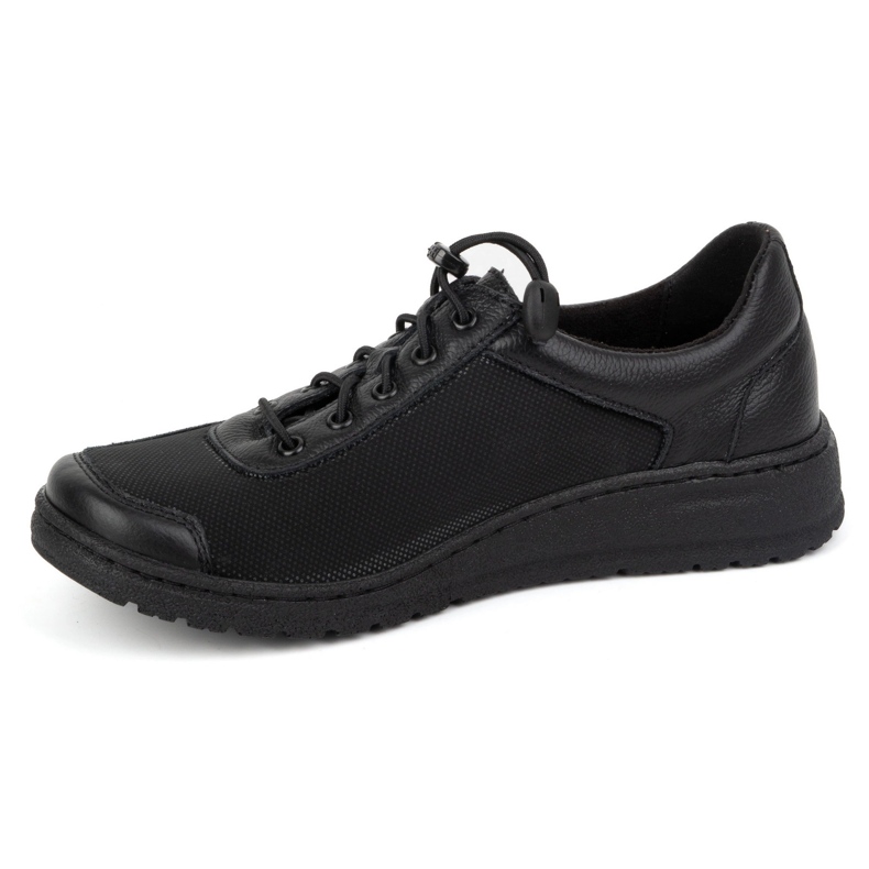 WASAK Zapatos de cuero para mujeres 0763W Negro 2