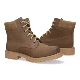 Polbut Pollonus Cappuccino Women's Leather Shoes 5-0739-029 3