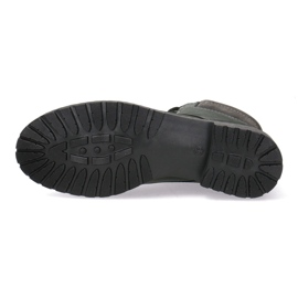 Polbut Zapatos de cuero para mujeres negras de Pollonus 5-0739-015 negro 5