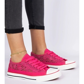 Zapatillas de zapatillas para mujeres rosas rosado 2