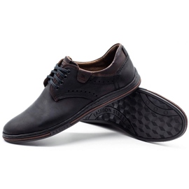 Polbut Zapatos de cuero para hombres casuales 402 negro 3 Polbut Zapatos de cuero para hombres casuales 402 negro 3