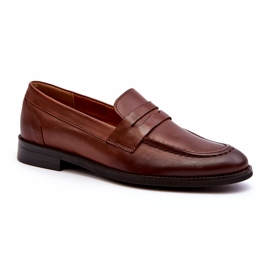 Mocasines Hombre Piel Zazoo 1570/1 Marrón 3 Mocasines Hombre Piel Zazoo 1570/1 Marrón 3