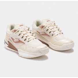 TENIS SAPATES JOMA SLAM LADY 2423 TSLALW2423OMOM beige 3