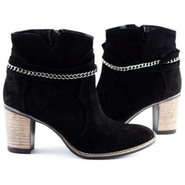 Olivier Botas con cadena Megi negro 6