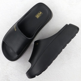 Sports Sports fallas en una suela gruesa Black Big Star RR274A567 negro 2