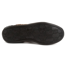 Polbut Zapatos de hombre calados 06 para verano camel naranja 8