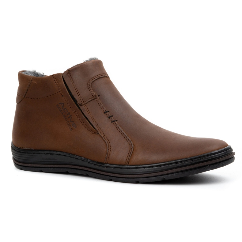 Polbut Zapatos de invierno para hombre 381 marrón 1