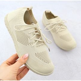 Zapatos deportivos femeninos abiertos beige news 1020 1