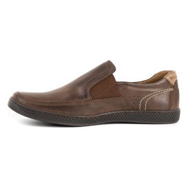 KOMODO Mocasines de hombre 912 marrón oscuro 2