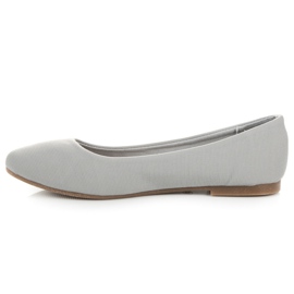 Bailarinas textiles gris 3