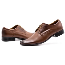 Olivier 108 zapatos formales de hombre marrón 9