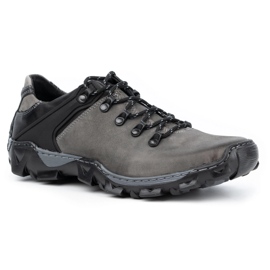 KENT Zapatillas trekking hombre 116 gris 3