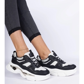 Zapatillas deportivas para mujeres de zapatillas negras negro 1
