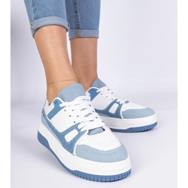 Zapatillas de deporte deportivo de mujeres azules 1 Zapatillas de deporte deportivo de mujeres azules 1