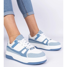 Zapatillas de deporte deportivo de mujeres azules 2 Zapatillas de deporte deportivo de mujeres azules 2
