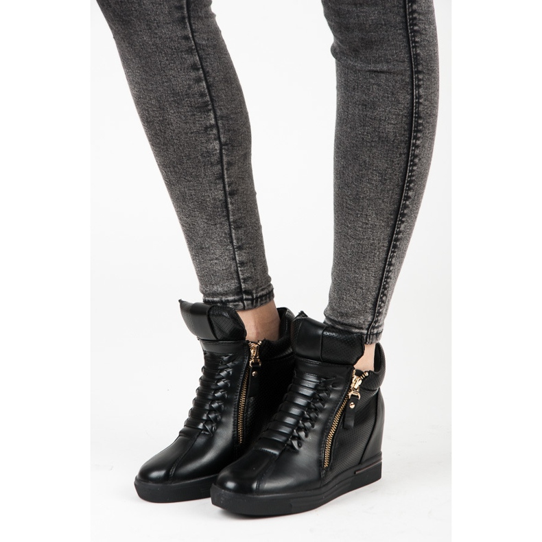 Zapatillas negras negro 1