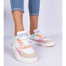 Zapatillas multicolores con plataforma Nivi. 7