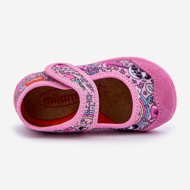 Zapatillas para niños en pandas rosadas 2