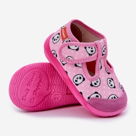Zapatillas Milami Flexible Rosa Panda Ambeta Velcro rosado 3