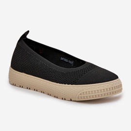 Zapatillas de deporte femeninas en la plataforma negra negro 4