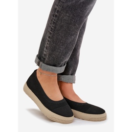 Zapatillas de deporte femeninas en la plataforma negra negro 1