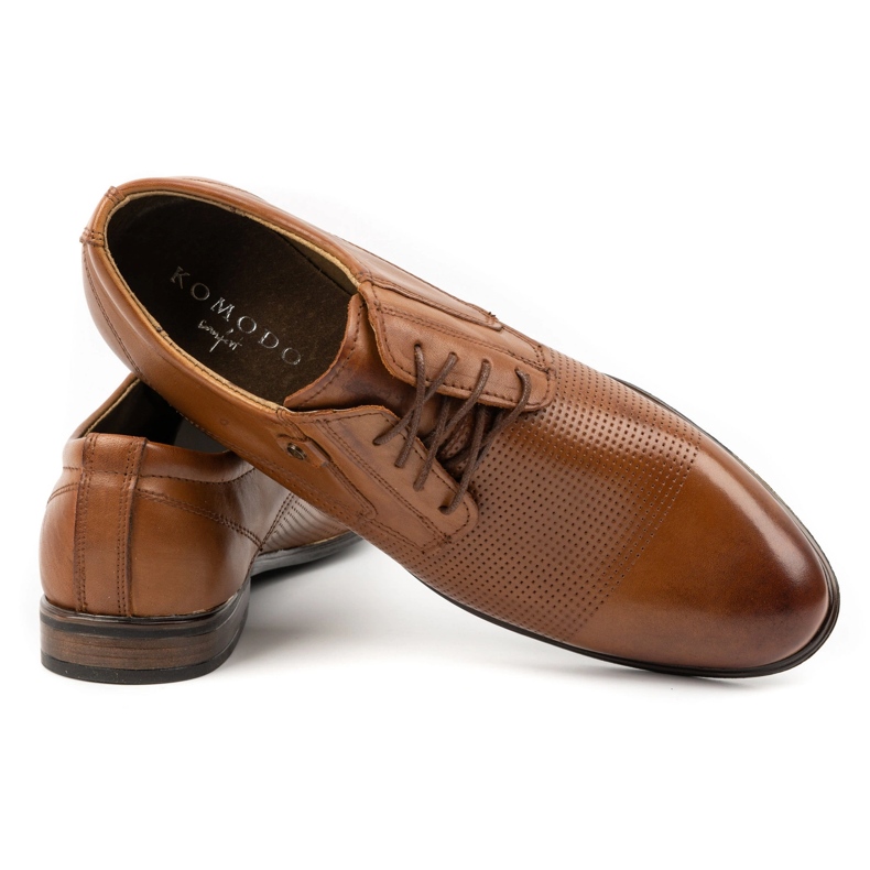 KOMODO Zapatos de vestir hombre piel 850KL marrón 3