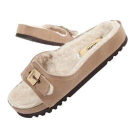 Scholl icónico Meg Taupe F303171062 Flip -Flops beige 1