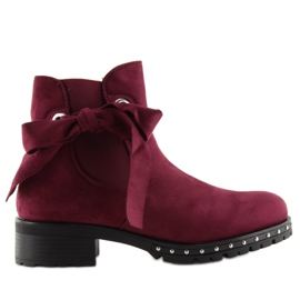 Botas botas Jodhpur burdeos DR11798-64 vino rojo 5