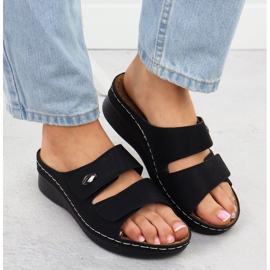 Evento Flip Flip Flip Flip en cuña -Asconstable Black Evalo 1602 negro 6