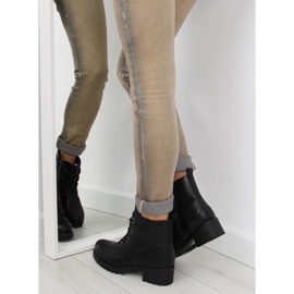 Botas negras con cordones HQ891 negro 2 Botas negras con cordones HQ891 negro 2