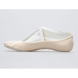 Zapatillas de ballet de gimnasia Iwa 302 crema blanco 7