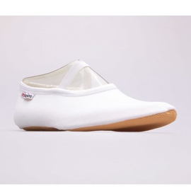 Zapatillas de ballet de gimnasia Inmotion Sydney blanco 19