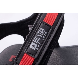 Sandalias Big Star JJ374225 negro 9