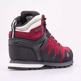 Botas Bergson Para Caminar En Tubkal Mid Burgundy rojo 10