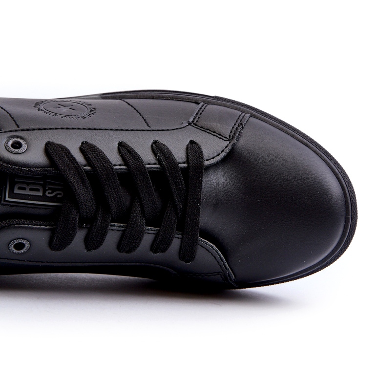 Zapatillas Bajas para Hombre Piel Ecológica Big Star NN174284 Negro 1