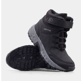 Zapatos de invierno LOTTO Alderton Mid K 2600400K-1116 negro 6