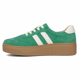 Zapatillas de deporte de cuero Filippo DP6776/25 Green Suede verde 2