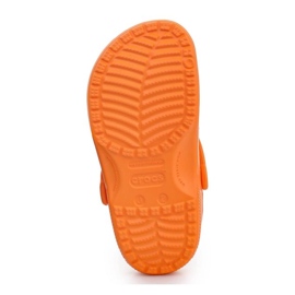 Zuecos para niños Crocs Classic 206991-83A naranja 6