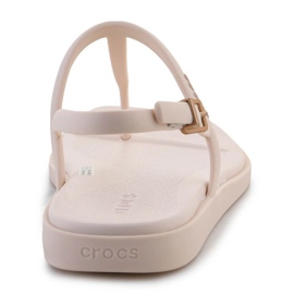 Crocs Miami Thong Flip Sandals 209793-0WW DEF beige 6