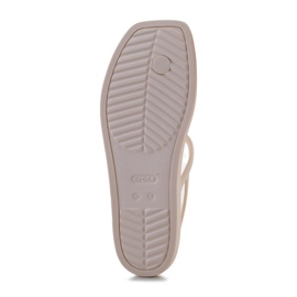 Crocs Miami Thong Flip Sandals 209793-0WW DEF beige 7
