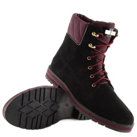 Botines negros con cordones 1539 Black 4