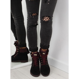 Botines negros con cordones 1539 Black 5