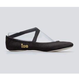 Zapatillas de ballet de gimnasia Iwa 302 negro 8