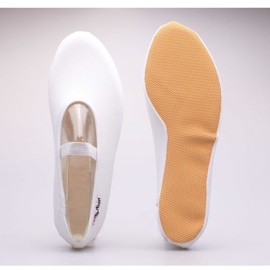 Zapatillas de ballet de gimnasia Inmotion Sydney blanco 30